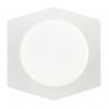 Aplica LED de perete/tavan design modern CELIA alba 