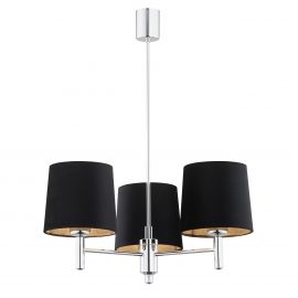 Candelabre, Lustre - Candelabru modern design elegant BOLZANO 3L negru