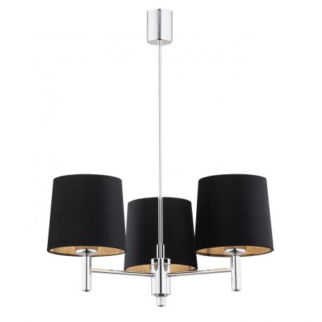 Candelabre, Lustre - Candelabru modern design elegant BOLZANO 3L negru