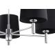 Candelabre, Lustre - Candelabru modern design elegant BOLZANO 5L negru