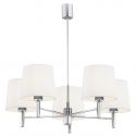 Candelabru modern design elegant BOLZANO 5L crem