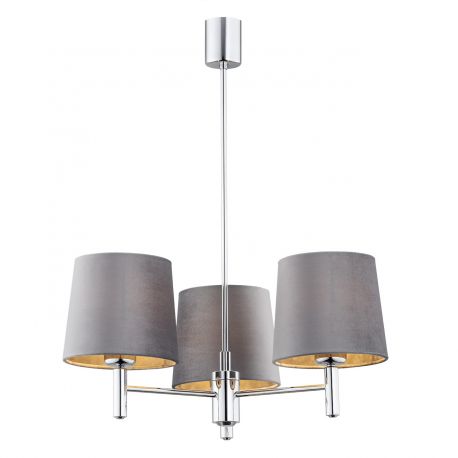 Candelabre, Lustre - Candelabru modern design elegant BOLZANO 3L gri