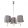 Candelabru modern design elegant BOLZANO 3L gri