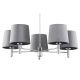 Candelabre, Lustre - Candelabru modern design elegant BOLZANO 5L gri