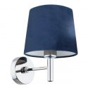 Aplica de perete moderna design elegant BOLZANO bleumarin