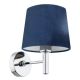 Aplice, corpuri de iluminat pentru pereti - Aplica de perete moderna design elegant BOLZANO bleumarin