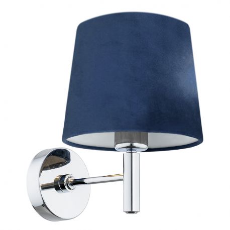 Aplice, corpuri de iluminat pentru pereti - Aplica de perete moderna design elegant BOLZANO bleumarin