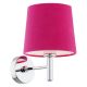Aplice, corpuri de iluminat pentru pereti - Aplica de perete moderna design elegant BOLZANO roz