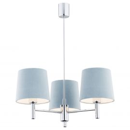Candelabre, Lustre - Candelabru modern design elegant BOLZANO 3L albastru