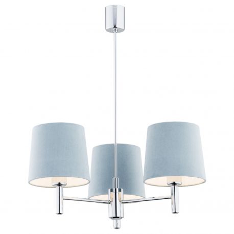 Candelabre, Lustre - Candelabru modern design elegant BOLZANO 3L albastru