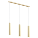 Pendule, Lustre suspendate - Lustra cu pendule moderna design tubular GOMERA 3 auriu