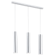 Pendule, Lustre suspendate - Lustra cu pendule moderna design tubular GOMERA 3 crom