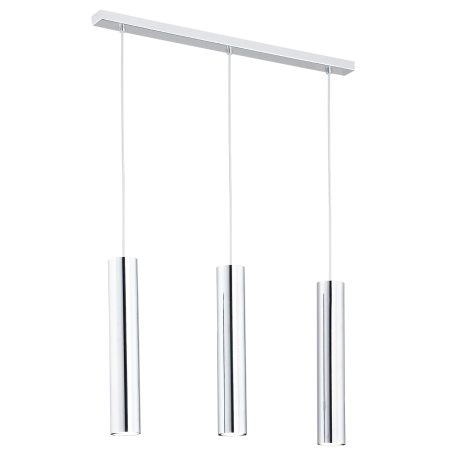 Pendule, Lustre suspendate - Lustra cu pendule moderna design tubular GOMERA 3 crom