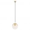 Lustra/Pendul design modern LIVIA 20cm alama