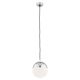 Pendule, Lustre suspendate - Pendul design modern LIVIA 20cm crom