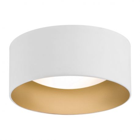 Plafoniere - Plafoniera moderna design circular MOHITO alb/auriu