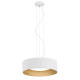 Pendule, Lustre suspendate - Lustra suspendata design modern circular MOHITO alb/auriu