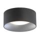 Plafoniere - Plafoniera moderna design circular MOHITO negru/argintiu