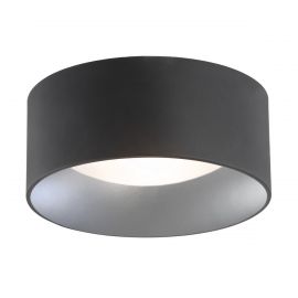 Plafoniere - Plafoniera moderna design circular MOHITO negru/argintiu