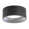 Plafoniera moderna design circular MOHITO negru/argintiu