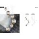 Pendule, Lustre suspendate - Lustra cu pendule design modern OPTICA 6 opal