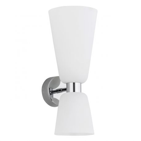 Aplice, corpuri de iluminat pentru pereti - Aplica de perete eleganta design modern RENO crom