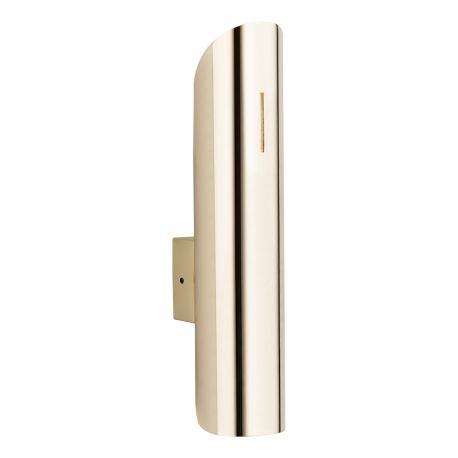 Aplice cu Spot - Aplica de perete cu iluminat UP&DOWN AKRON aurie