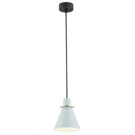 Pendule, Lustre suspendate - Pendul modern design retro Beverly albastru/auriu