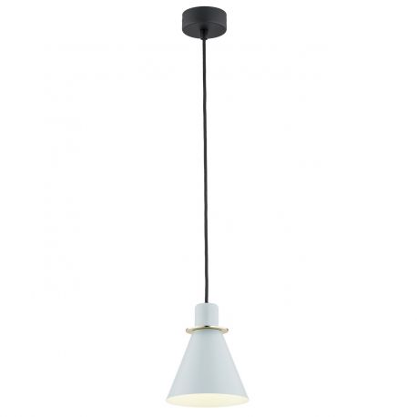 Pendule, Lustre suspendate - Pendul modern design retro Beverly albastru/auriu