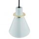Pendule, Lustre suspendate - Pendul modern design retro Beverly albastru/auriu