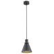 Pendule, Lustre suspendate - Pendul modern design retro Beverly negru/auriu
