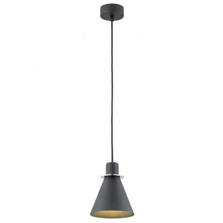 Pendule, Lustre suspendate - Pendul modern design retro Beverly negru/crom