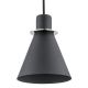 Pendule, Lustre suspendate - Pendul modern design retro Beverly negru/crom