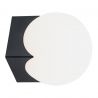 Aplica moderna minimalista AUSTIN negru/alb