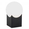 Lampa de masa minimalista AUSTIN negru/alb
