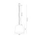 Pendule, Lustre suspendate - Lustra/Pendul design decorativ BERKLEY auriu