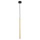 Pendule, Lustre suspendate - Pendul LED tubular design modern minimalist SICILIA negru/auriu