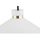 Pendule, Lustre suspendate - Lustra/Pendul modern stil industial NASHVILLE alba