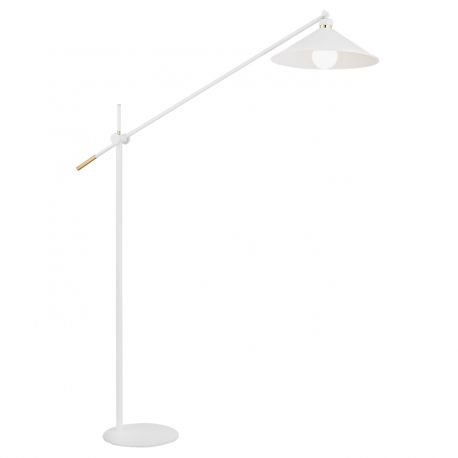 Lampadare - Lampadar de podea reglabil stil industial NASHVILLE alb