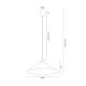 Pendule, Lustre suspendate - Lustra/Pendul modern stil industial NASHVILLE salvie