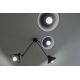 Lustre aplicate - Lustra de tavan reglabila design retro ALTEA 2 alba