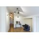 Lustre aplicate - Lustra de tavan reglabila design retro ALTEA 3 negru