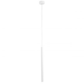Pendule, Lustre suspendate - Pendul LED tubular stil minimalist ETNA alb