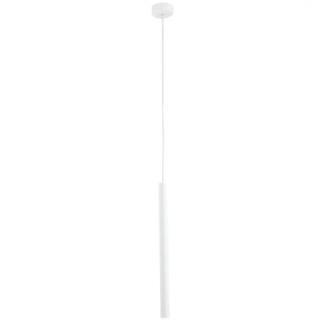 Pendule, Lustre suspendate - Pendul LED tubular stil minimalist ETNA alb