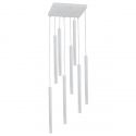 Lustra cu Pendule LED tubulare stil minimalist ETNA 8 alba