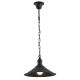 Pendule, Lustre suspendate - Lustra / Pendul metalic stil industial ERBA negru