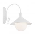 Aplica de perete exterior stil clasic ERBA BIS alba