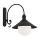Aplice - Aplica de perete exterior stil clasic ERBA BIS neagra