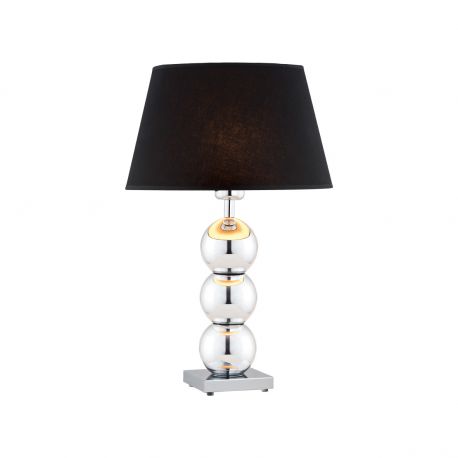 Veioze - Veioza de masa moderna design elegant FUDZI crom/negru