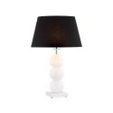 Veioza de masa moderna design elegant FUDZI alb/negru
